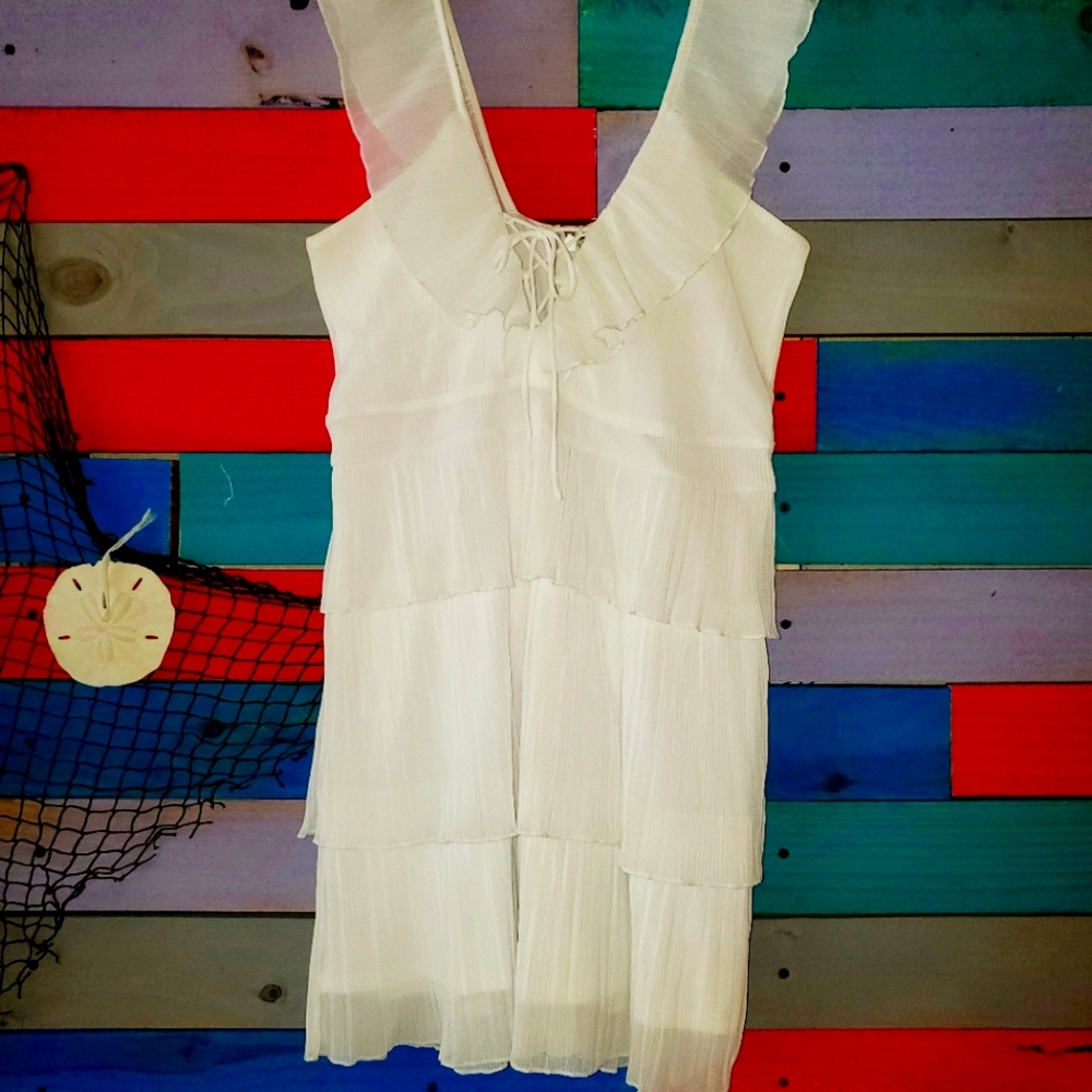 Express little white dress